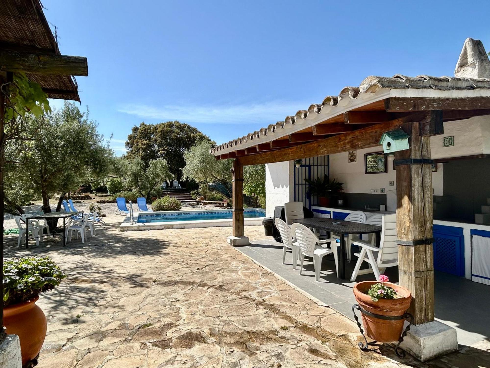 Refugio Andaluz Con Piscina Entre Olivos Villanueva de Tapia Zewnętrze zdjęcie