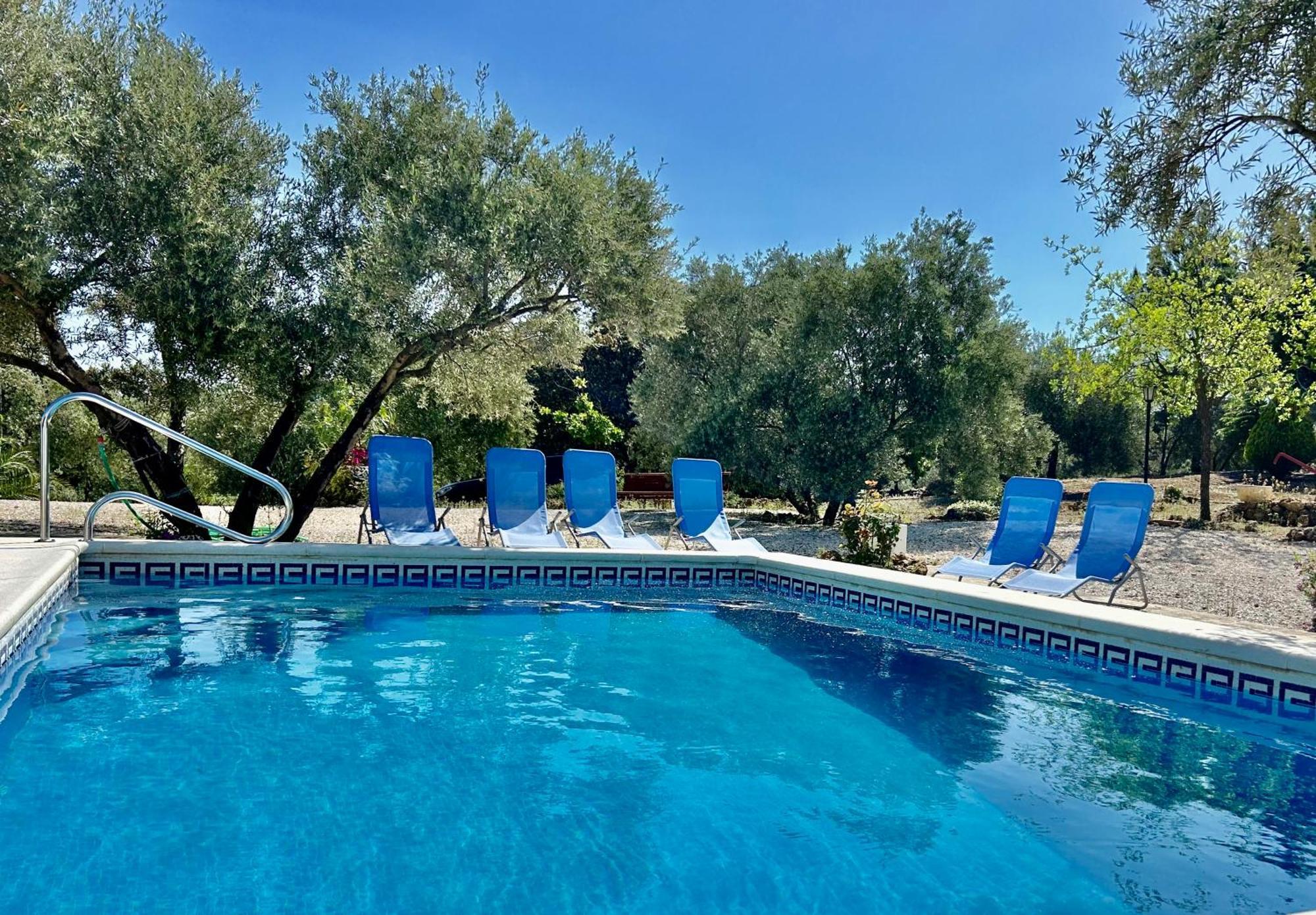 Refugio Andaluz Con Piscina Entre Olivos Villanueva de Tapia Zewnętrze zdjęcie